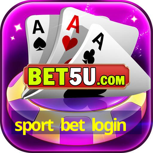 sport bet login